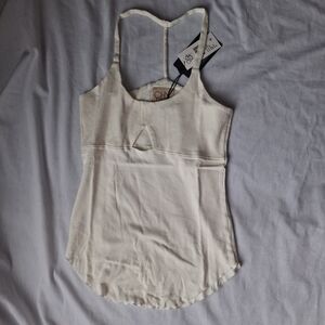 Chaser Cream Tank Top